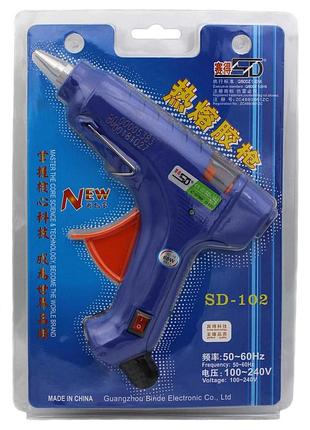Клеевой пистолет "sd" sd-102 60w под толстые 11мм