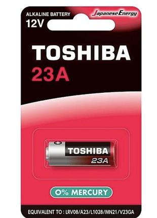 Батарейка toshiba 23a/ 1шт. на блистере