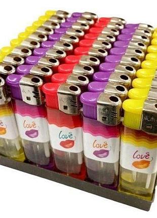 Зажигалка газовая карманная wei jie 802