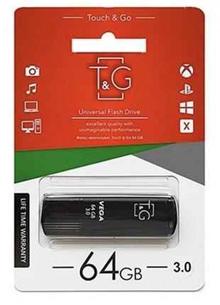 Usb флеш t&g метал серия 64gb/ tg121 (гарантия 3года)