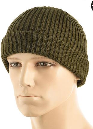 M-tac шапка вязаная 100% акрил dark olive