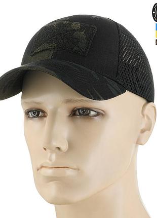 M-tac бейсболка elite тактическая с сеткой nyco extreme multicam black
