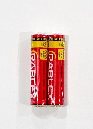 Батарейка rablex lr3/aaa/2pc/turbo / alkaline / без блістра