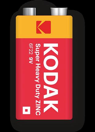 Батарейка kodak super heavy duty крона 6f22 / 9v / без блистера