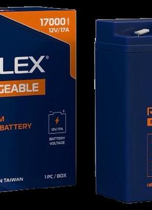 Аккумуляторная батарея rablex 12v 17ah (rb1217), свинцово-кислотная (sla)