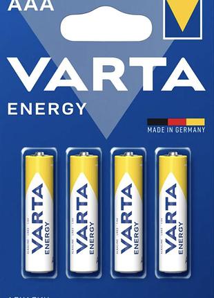 Батарейка varta lr3/aaa energy 4шт/ alkaline