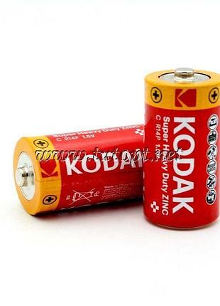 Батарейка kodak r14p (c) / солевая