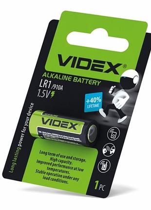 Батарейка videx lr1 / alkaline