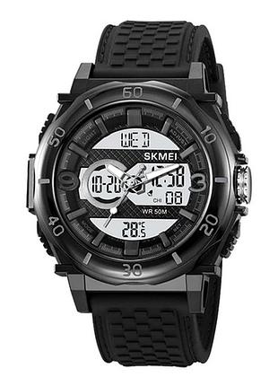 Часы наручные skmei 2098bkwt, black-white, 10308