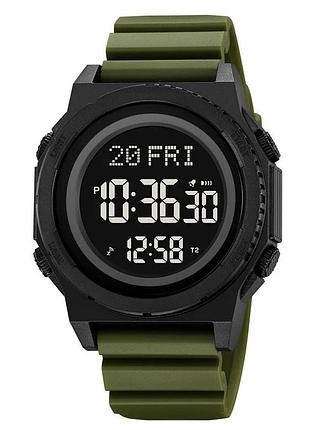Годинник наручний skmei 2357ag, army green, 11459