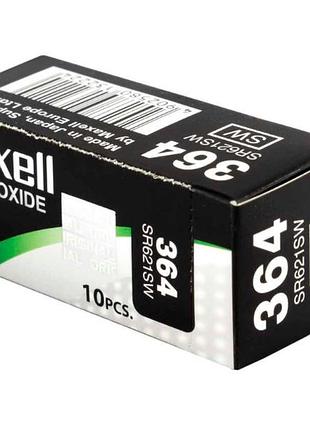 Батарейки-таблетки maxell 364 /ag1/