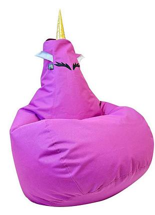 Кресло груша единорог tia-sport, размер s-xxl – 90-140 см