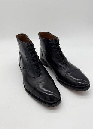 Allen edmonds park avenue boots 6891 navy кожаные ботинки 44 made in Ausa goodyear