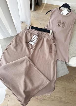 Котоновий без флісу костюм zara
