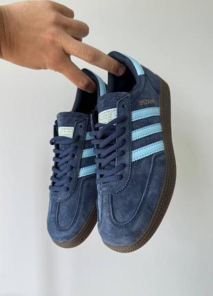Кросівки adidas spezial handball blue