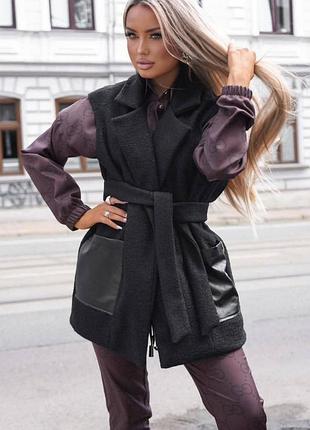 Женская жилетка 3