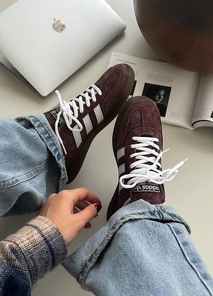 Adidas spezial brown white