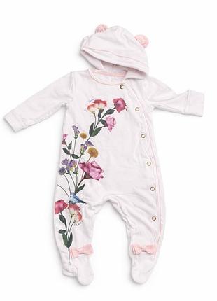 Чоловічок baker by ted baker 0–3 міс з шапочкою