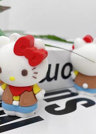 Фігурки привіт кітті hello kitty хеллоу кітті дитячі іграшки брелки 8 шт 4,5 см 4