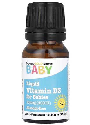 Вітамін d3 для немовлят california gold nutrition
