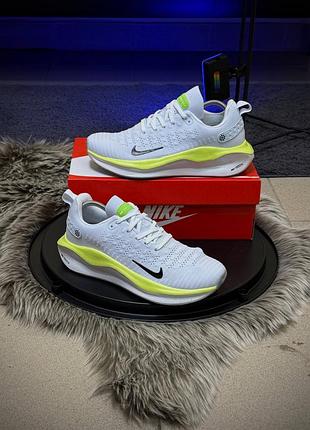 Кросівки nike react x infinity run 4, білі 2