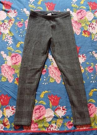 Лосины утепленные для девочки 128-134 г