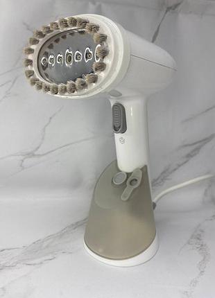 Мощный ручной отпариватель для одежды 1400w бытовой портативный с насадкой для вещей 3 режима работы б/у