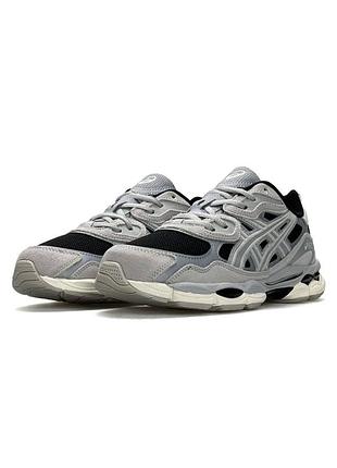 Чоловічі кросівки asics gel-nyc grey metallic black