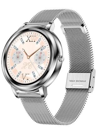 Смарт-часы smart watch mk20 gold (пульс, давление, кислород), мк20 серебро