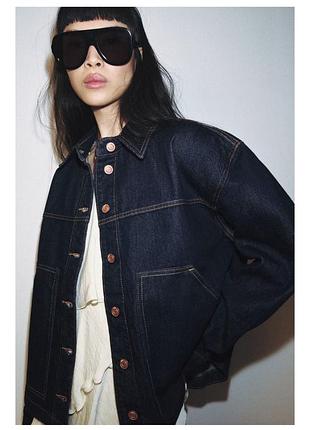 Джинсова сорочка zara 7