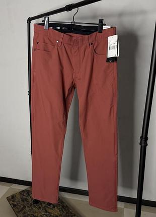 Штани чоловікам nike repel 5-pocket slim fit vapor gold pants, розмір m, артикул da3064-691