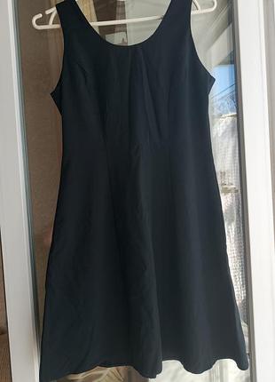 Платье мини черная