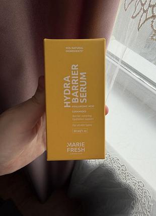 Сироватка marie fresh hydra barrier з керамідами та ніацинамідом 30 мл