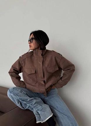 Куртка бомбер 3