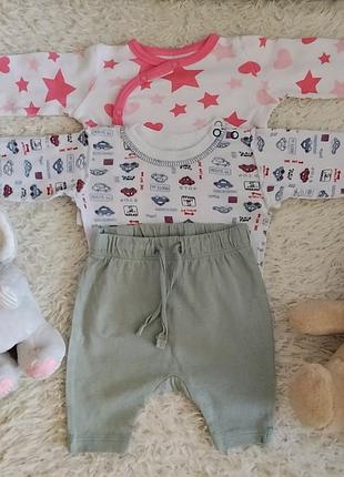 Комплект 2 ве кофточки 56 и штанишки h&amp;m 50