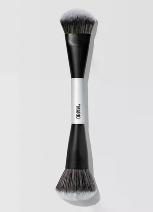 Двусторонняя кисточка для тональной основы makeup by mario surreal foundation f4 brush