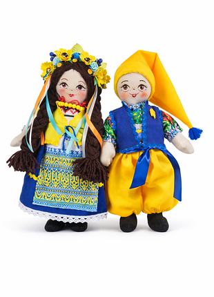 Ляльки «закохані в україну», тип шарнирна 30 см
