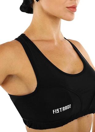 Захист грудей жіночий fistrage s-xl кольору в асортименті чорний, m