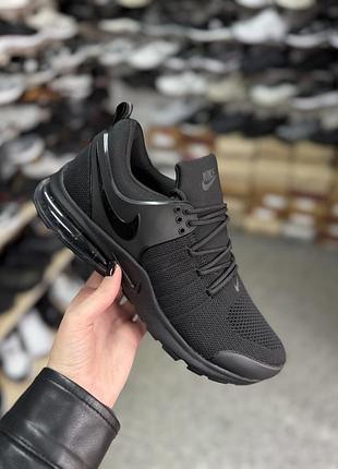 Чоловічі текстильні кросівки nike presto чорні