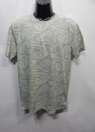 Мужская &nbsp;футболка хлопок regular р. 50 (м) 087фм