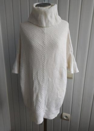 Гольф водолазка білий esprit ,m/l, з альпака
