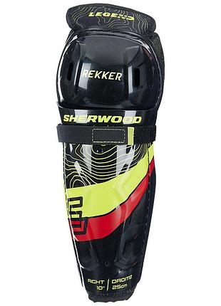 Детские хоккейные щитки sherwood rekker legend yth