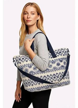 Сумка victoria's secret cozy plush weekender bag