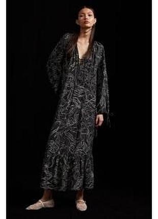 Красивое длинное платье