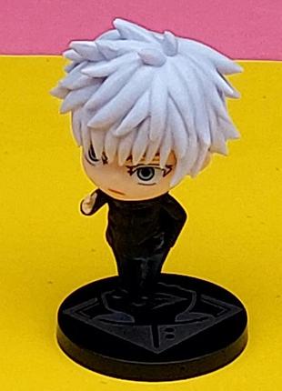 Фігурка сатору годжо без маски, магічна битва - jujutsu kaisen (10 см)