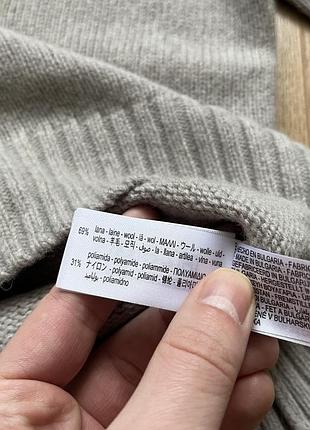 Вовняний светр гольф. 6