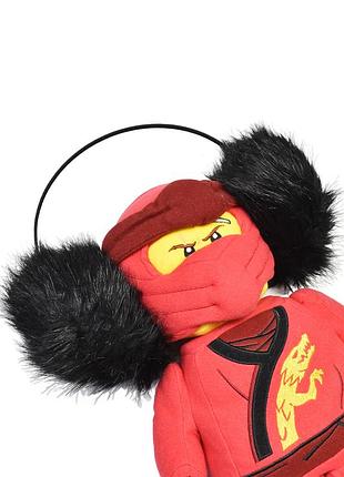 Новые черные пушистые наушники primark
