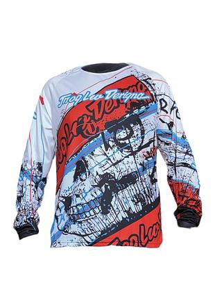 Чоловічий спортивний джерсі для мотокросу (motocross jersey) або даунхіллу (mtb).