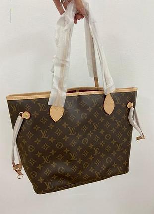 Сумка neverfull louis mm monogram vuitton canvas 5