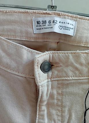 Джинсы женские зауженные карго primark 9